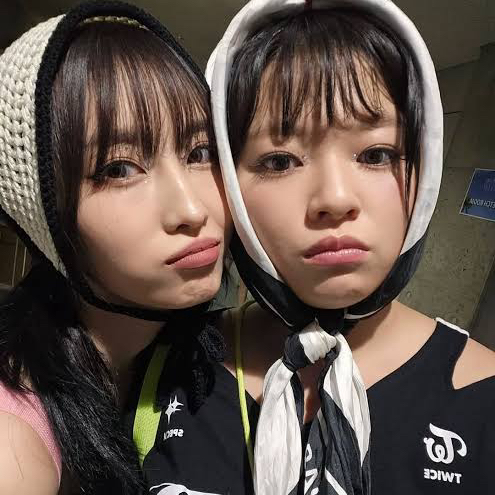 A moment captured by Momo (TWICE)'s fan