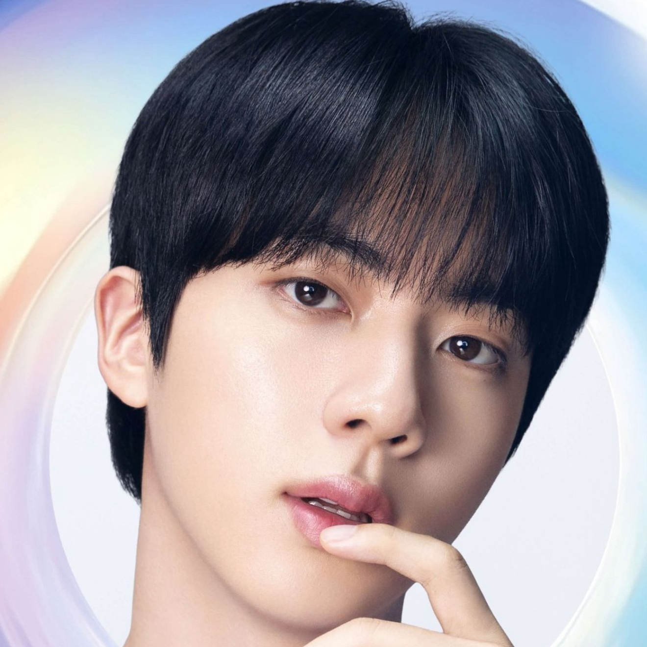 A moment captured by Jin (BTS)'s fan