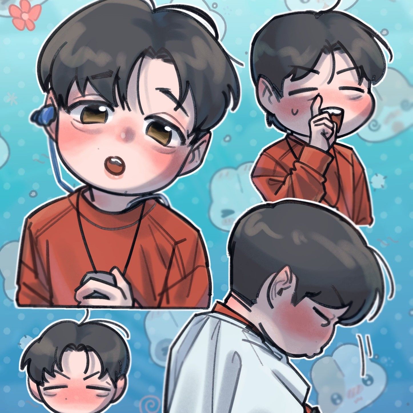 A moment captured by Lee Changsub (BTOB)'s fan