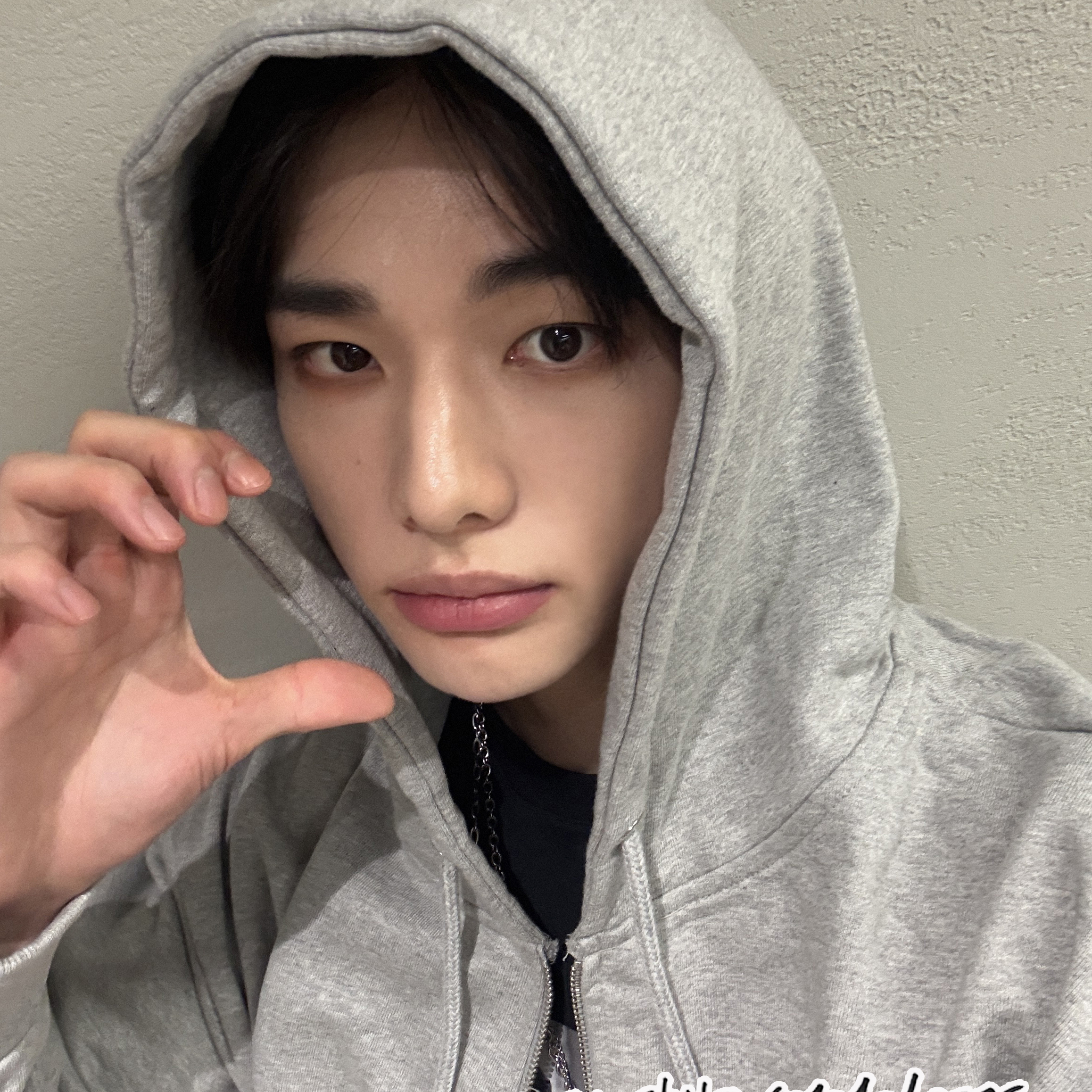 Behind-the-scenes cut of Hyunjin (Stray Kids)