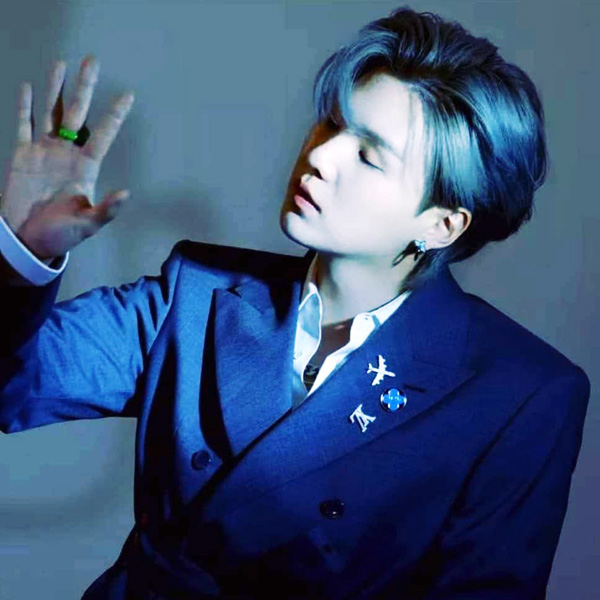 Momen yang diabadikan oleh penggemar SUGA (BTS)