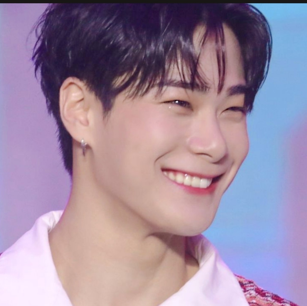 Recent activity shot of Moonbin (ASTRO)