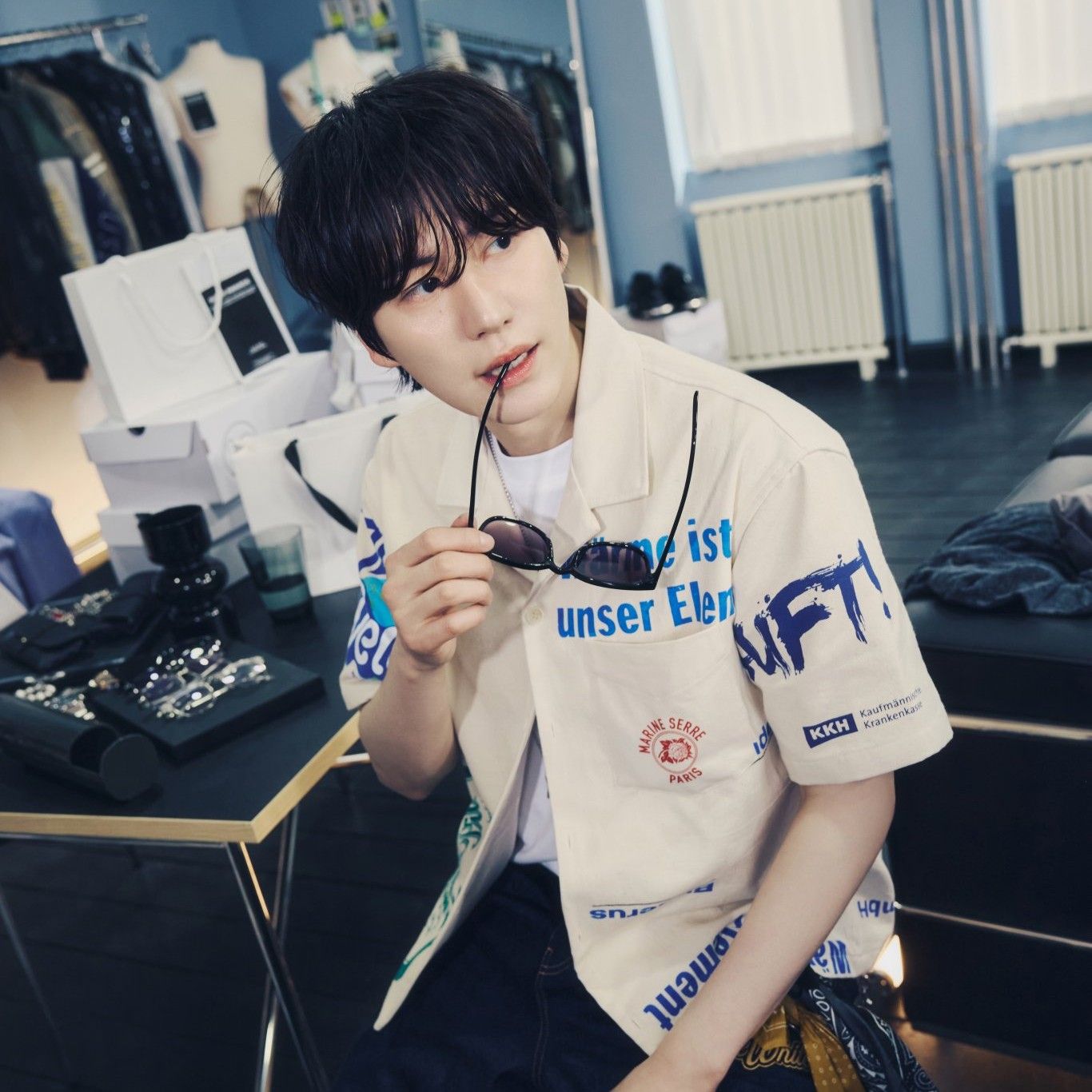 Recent activity shot of Kyuhyun (Super Junior)