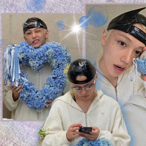 Recent activity shot of Felix (Stray Kids)