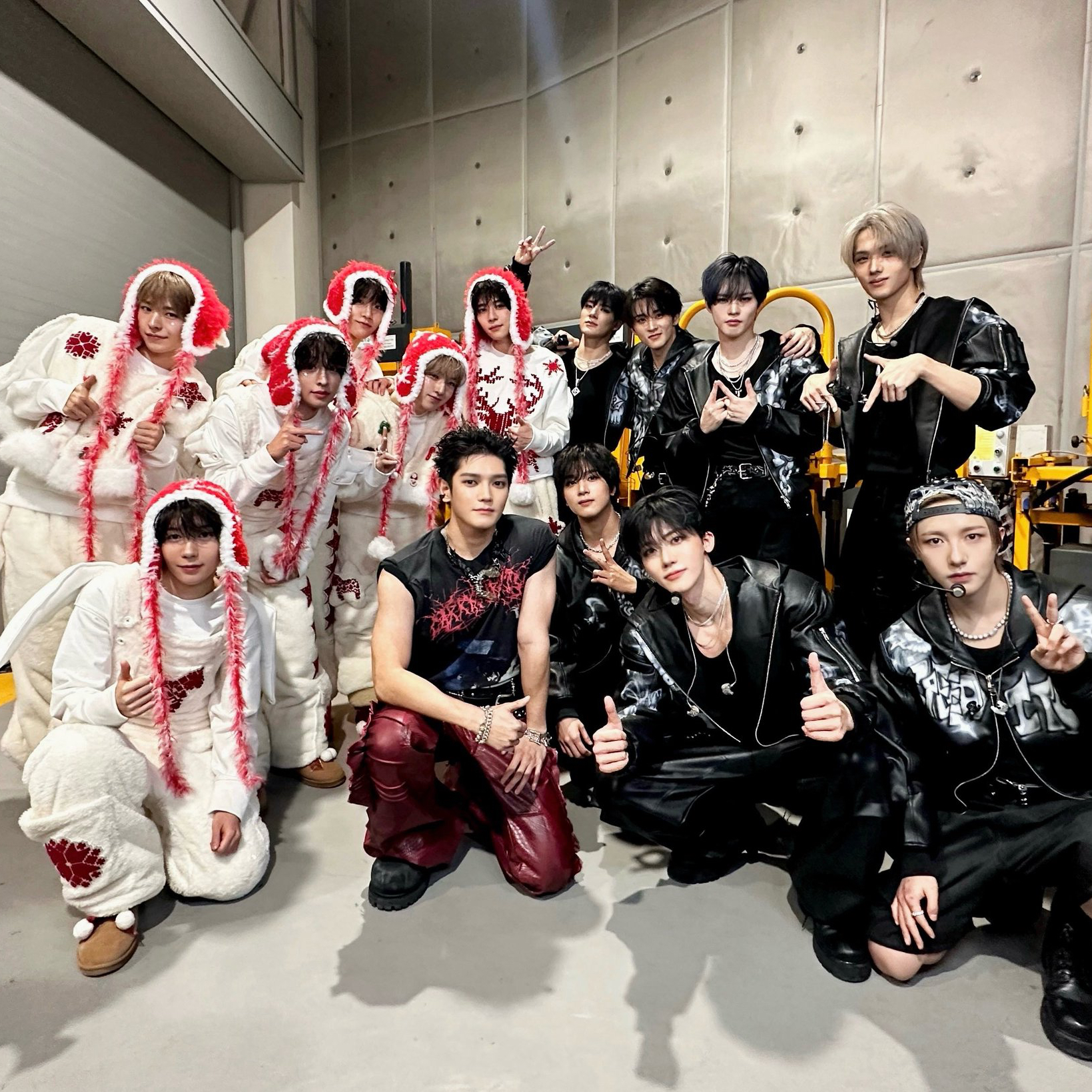 Recent activity shot of NCT WISH