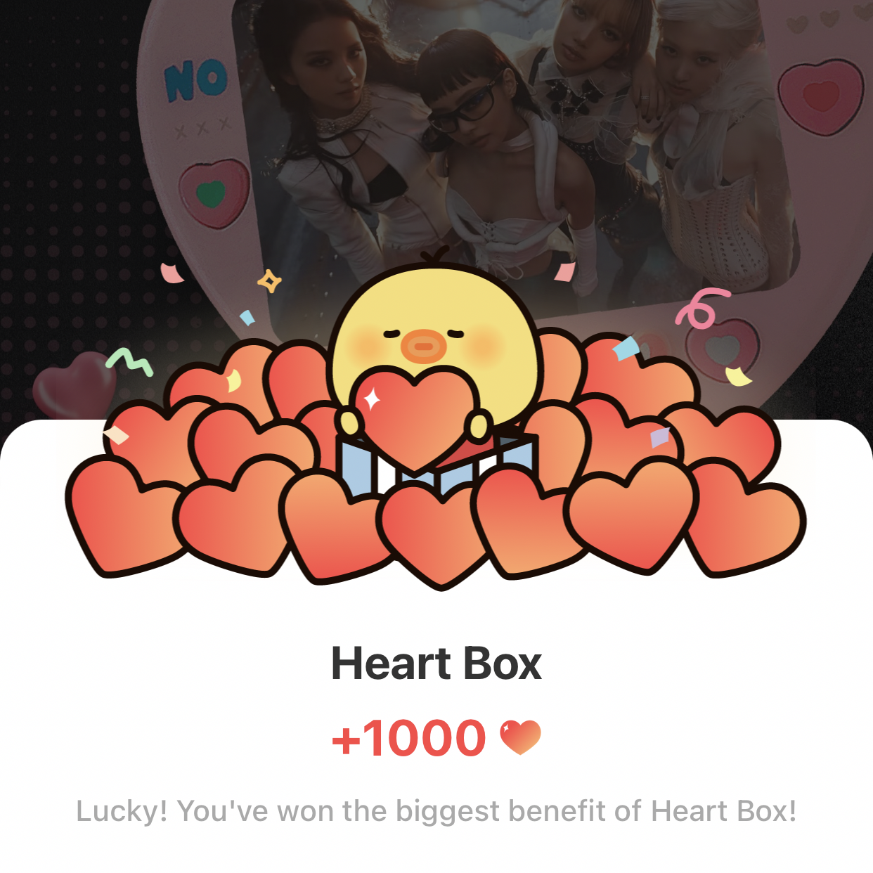 Recent activity shot of BLACKPINK