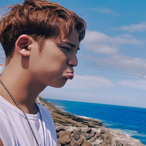 Behind-the-scenes cut of Mingyu (SEVENTEEN)