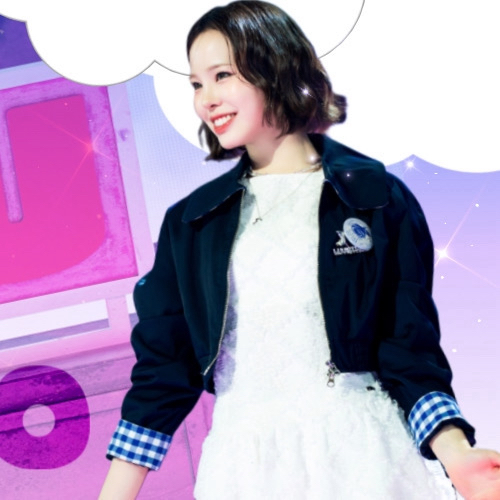 A moment captured by Mako (NiziU)'s fan