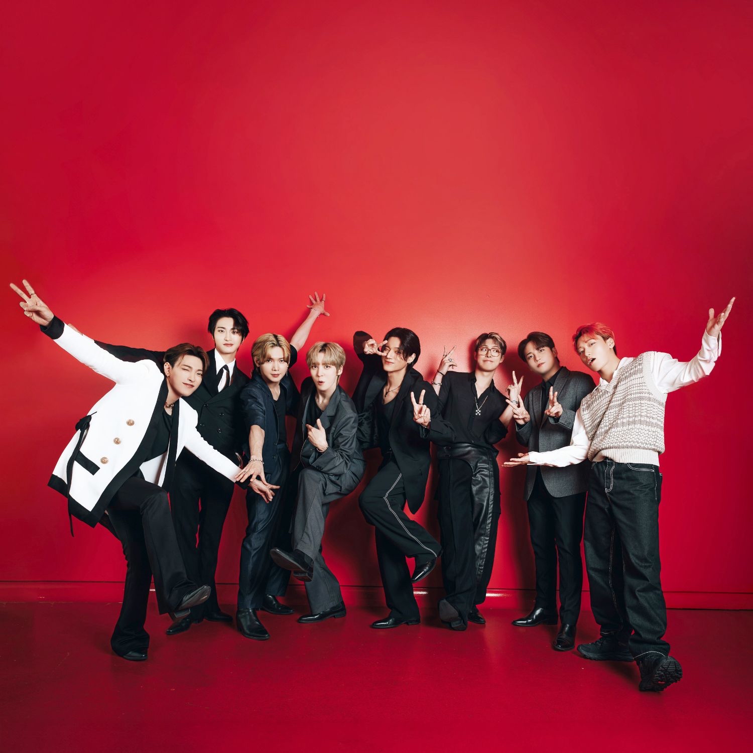 ATEEZの舞台裏ショット