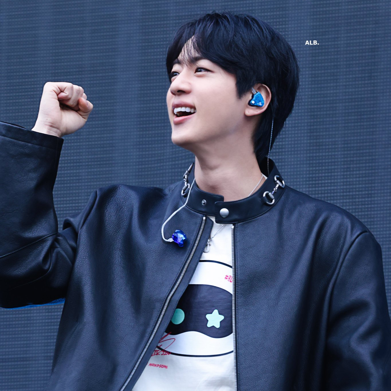 A moment captured by Jin (BTS)'s fan