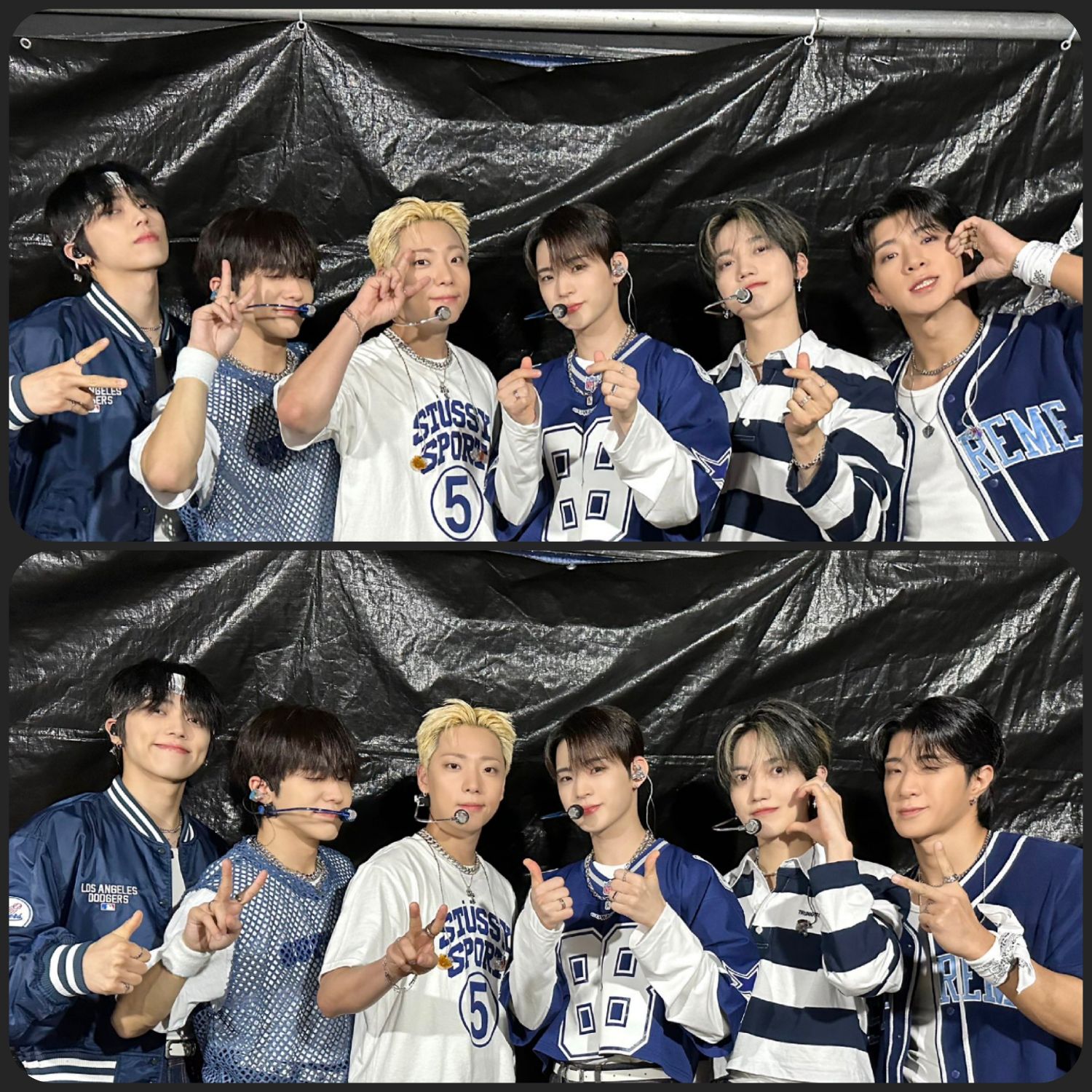 A moment captured by ONF's fan