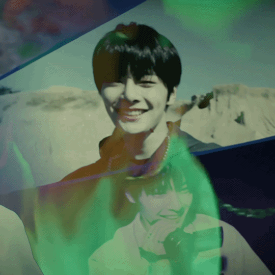 A moment captured by I.N (Stray Kids)'s fan