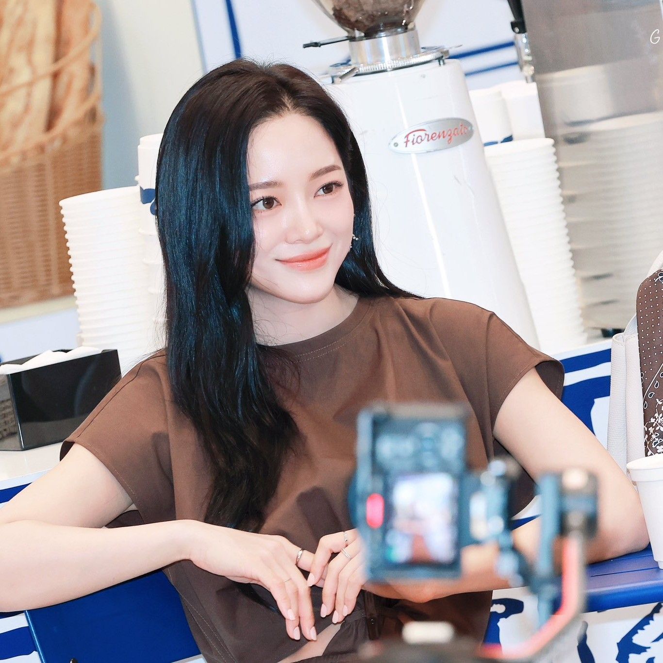 A moment captured by Sejeong's fan