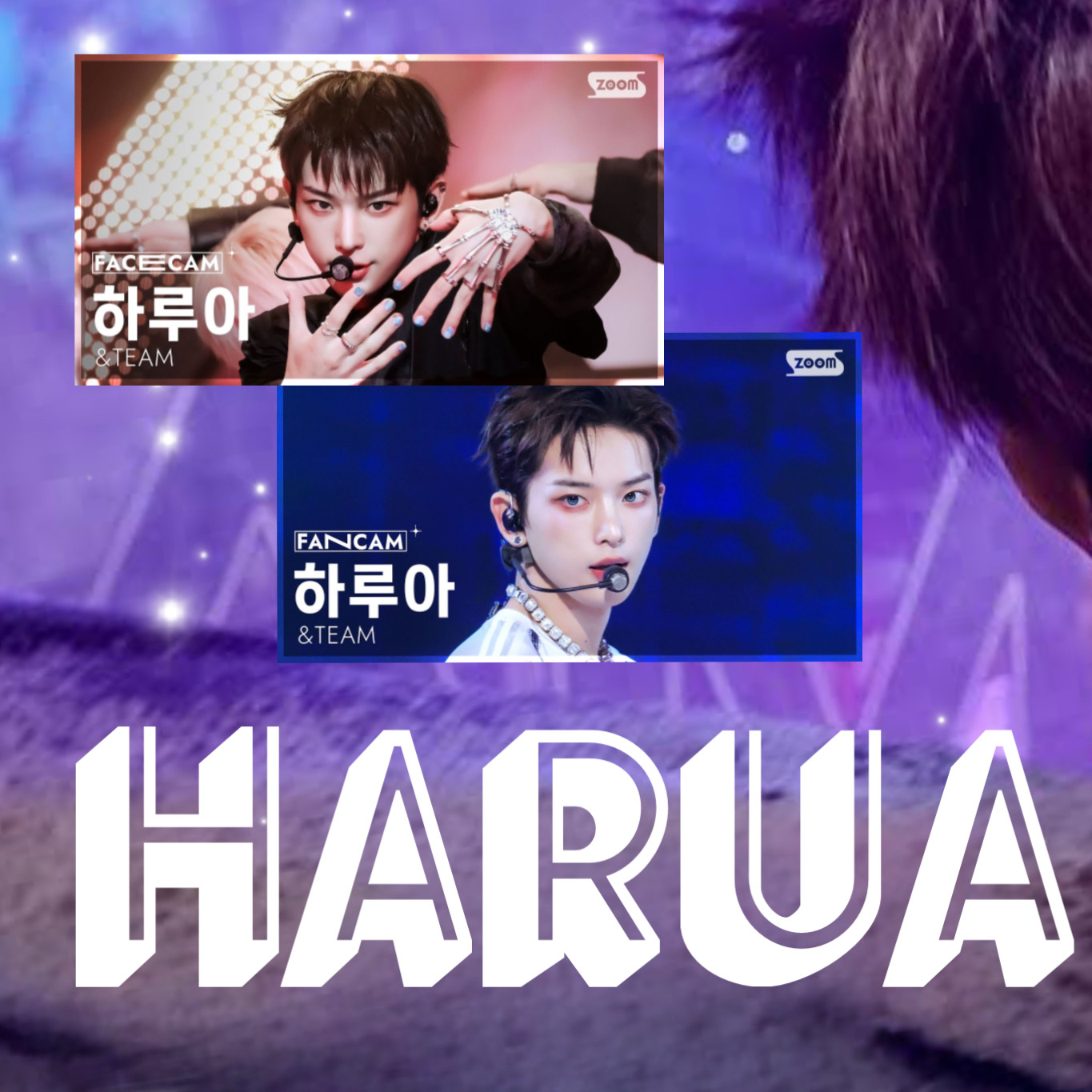 Behind-the-scenes cut of Harua (&TEAM)