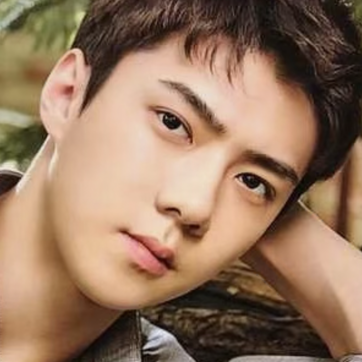 A moment captured by Sehun (EXO)'s fan