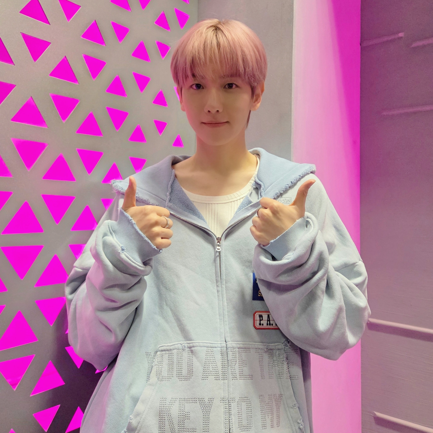 A moment captured by Baekhyun (EXO)'s fan