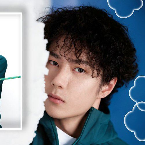 A moment captured by Wang Yibo's fan