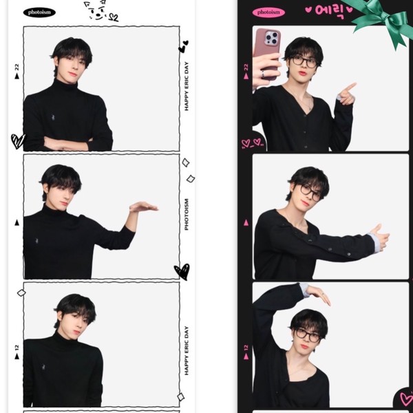 Signature photo of Eric (THE BOYZ) capturing their charm