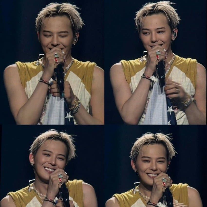 A moment captured by G-DRAGON (BIGBANG)'s fan