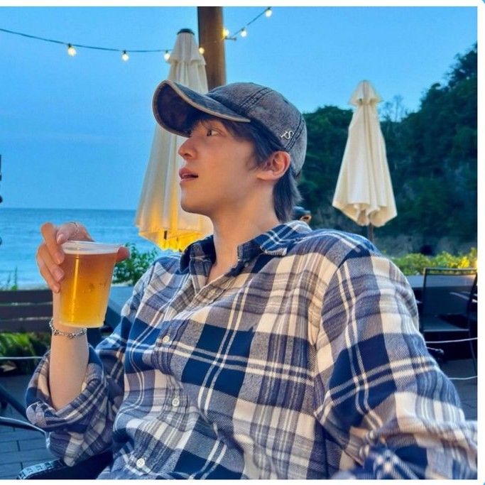 Recent activity shot of Yunho (ATEEZ)