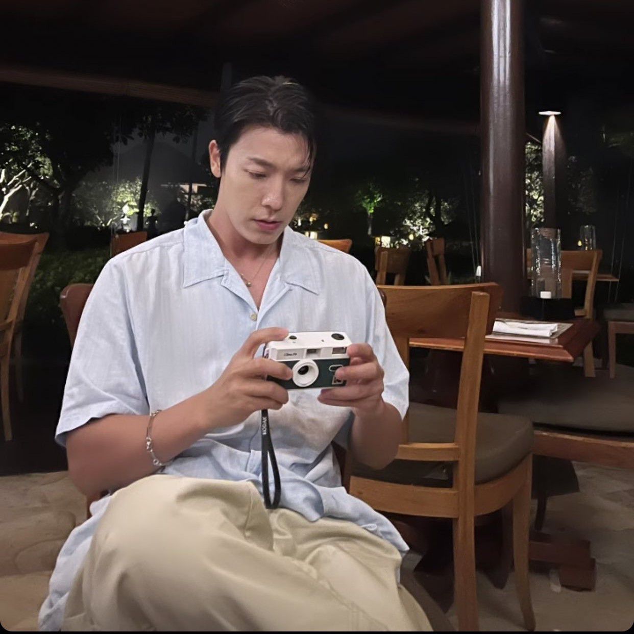 Recent activity shot of Donghae (Super Junior)