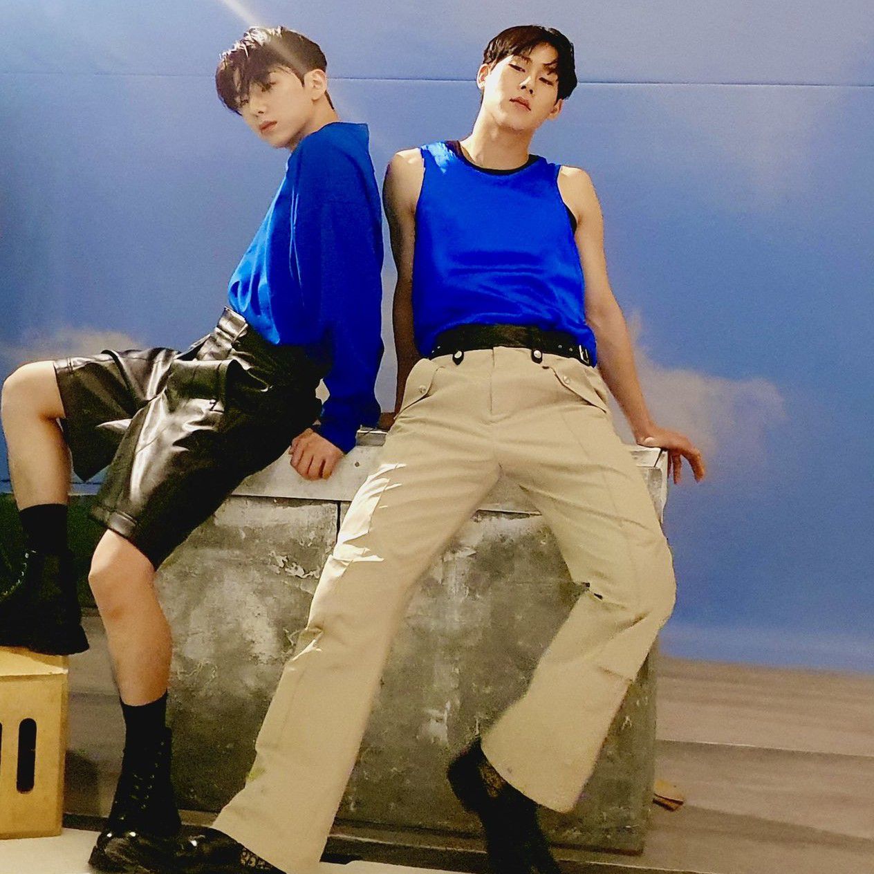 A moment captured by Kihyun (MONSTA X)'s fan