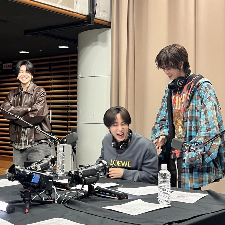 Behind-the-scenes cut of Fujimaki Kyosuke (INI)