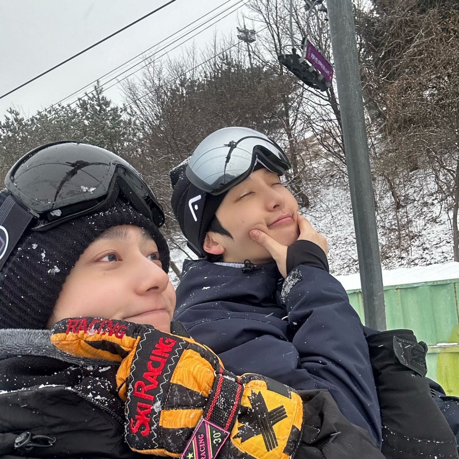 Recent activity shot of Seoho (ONEUS)