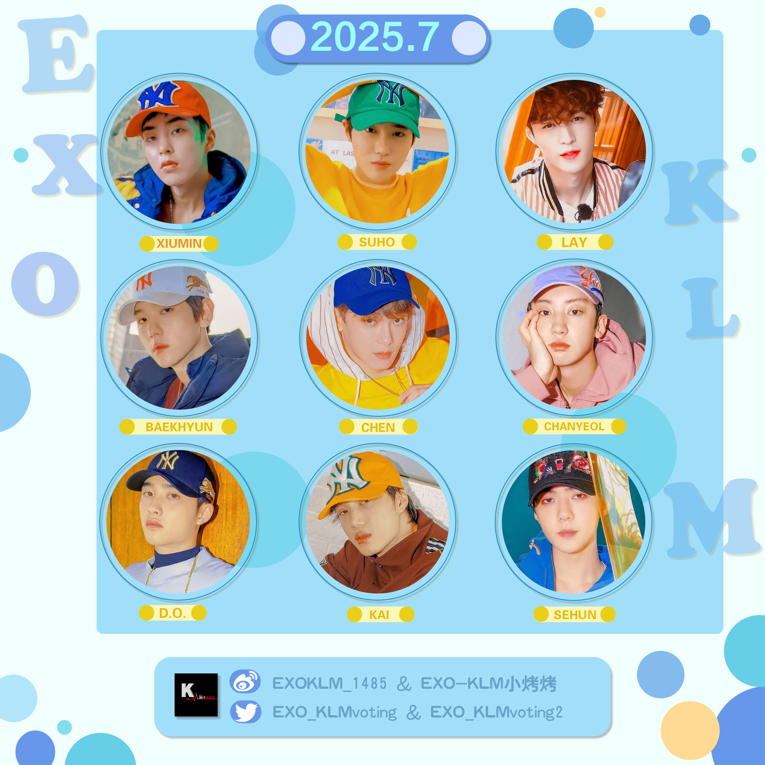 Recent activity shot of EXO