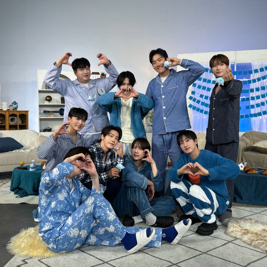 슈퍼주니어의 비하인드 컷