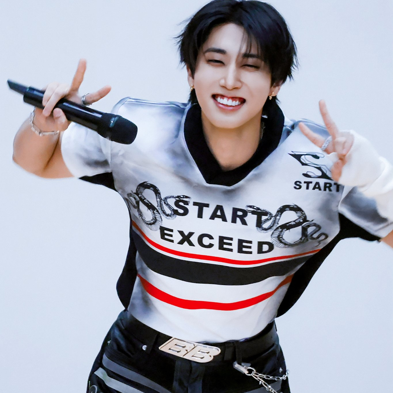 Recent activity shot of HAN (Stray Kids)