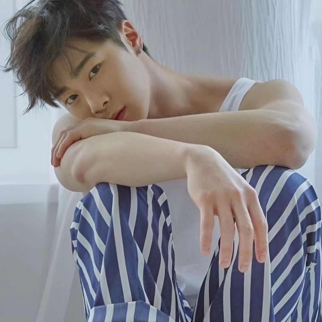 Recent activity shot of Moonbin (ASTRO)