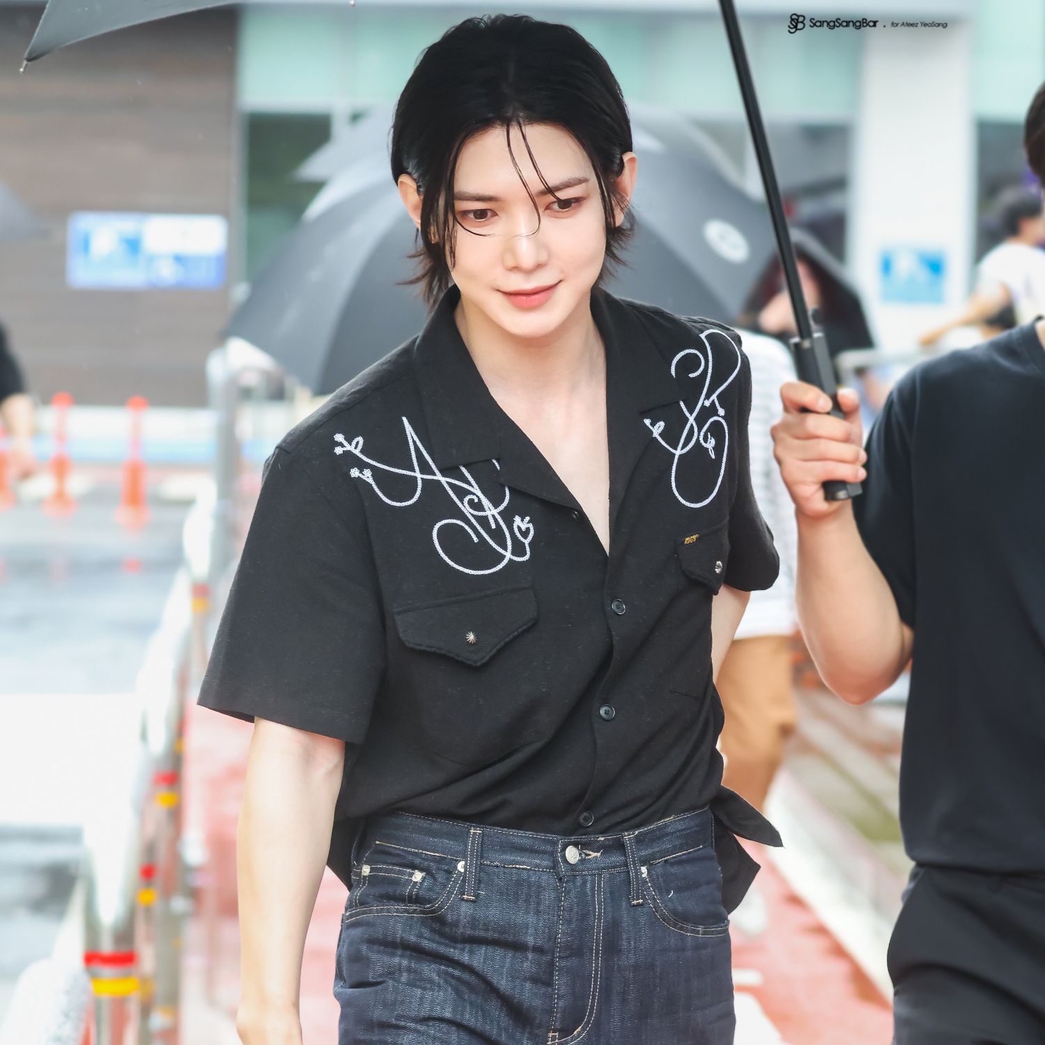 A moment captured by Yeosang (ATEEZ)'s fan