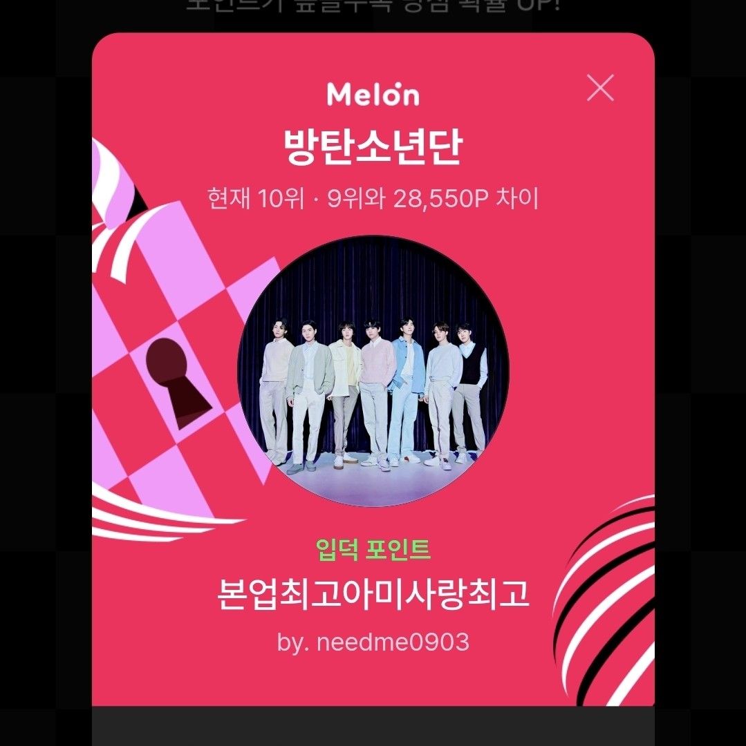 Recent activity shot of BTS