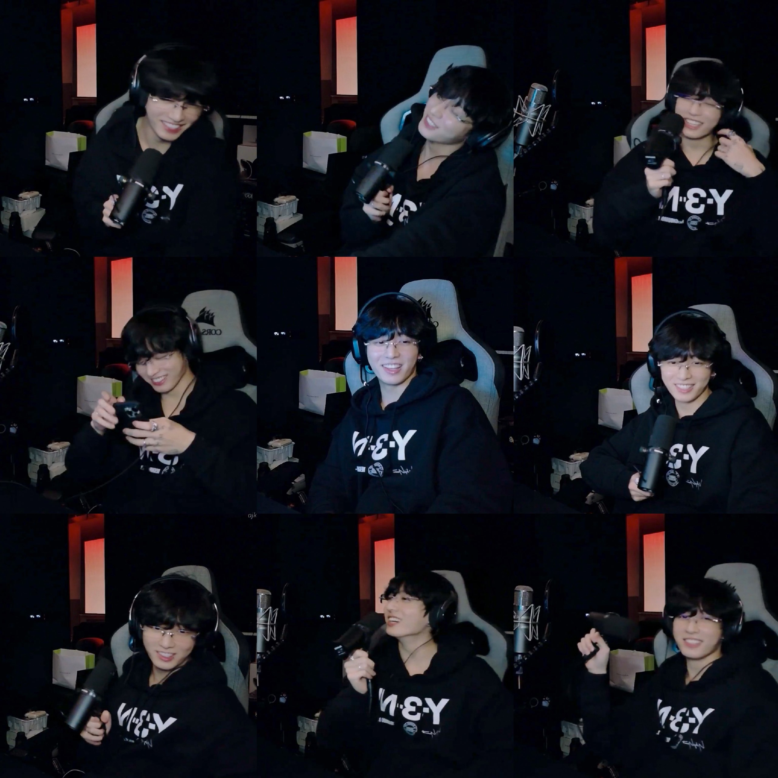 防彈少年團粉絲拍下的瞬間