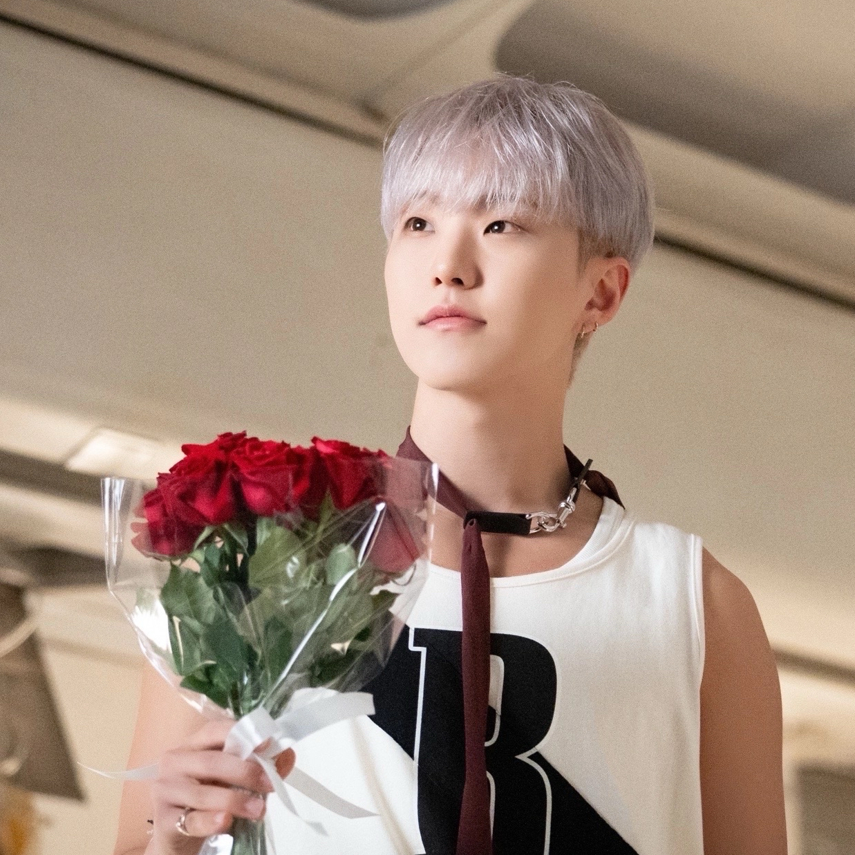 A moment captured by Hoshi (SEVENTEEN)'s fan