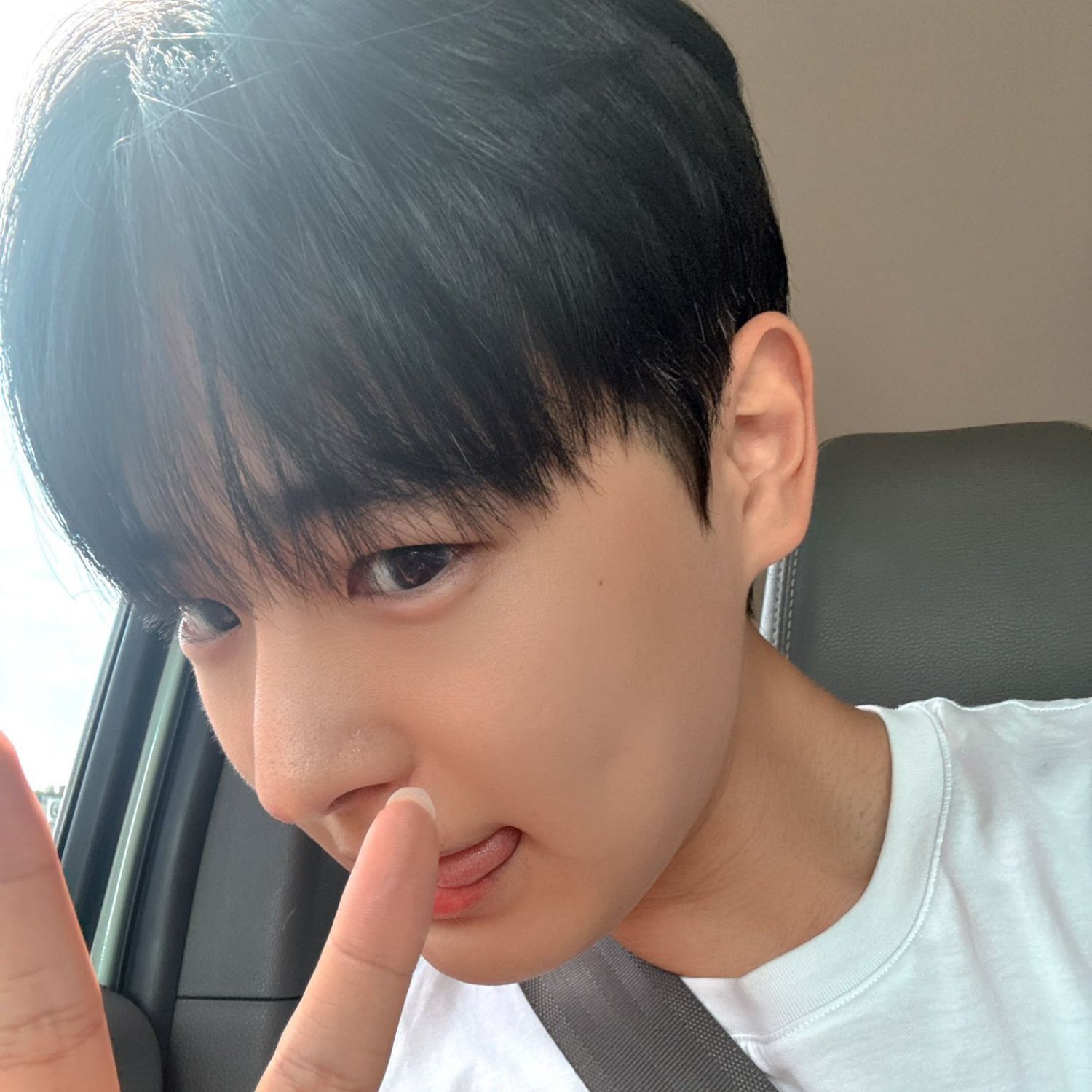 A moment captured by Choi Byungchan's fan