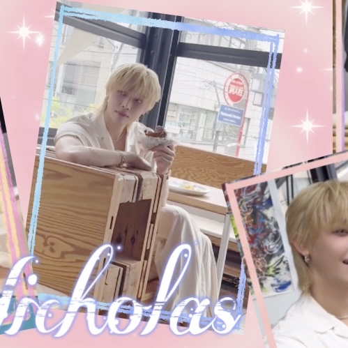 Nicholas (&TEAM)的幕后花絮