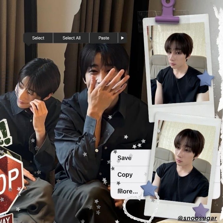 Recent activity shot of Han Seungwoo