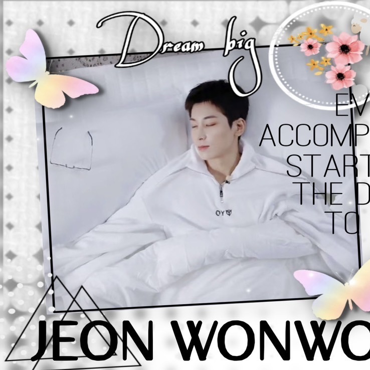 A moment captured by Wonwoo (SEVENTEEN)'s fan