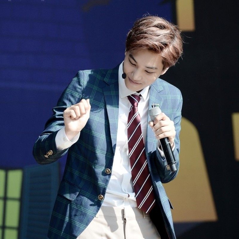 A moment captured by Kai (EXO)'s fan