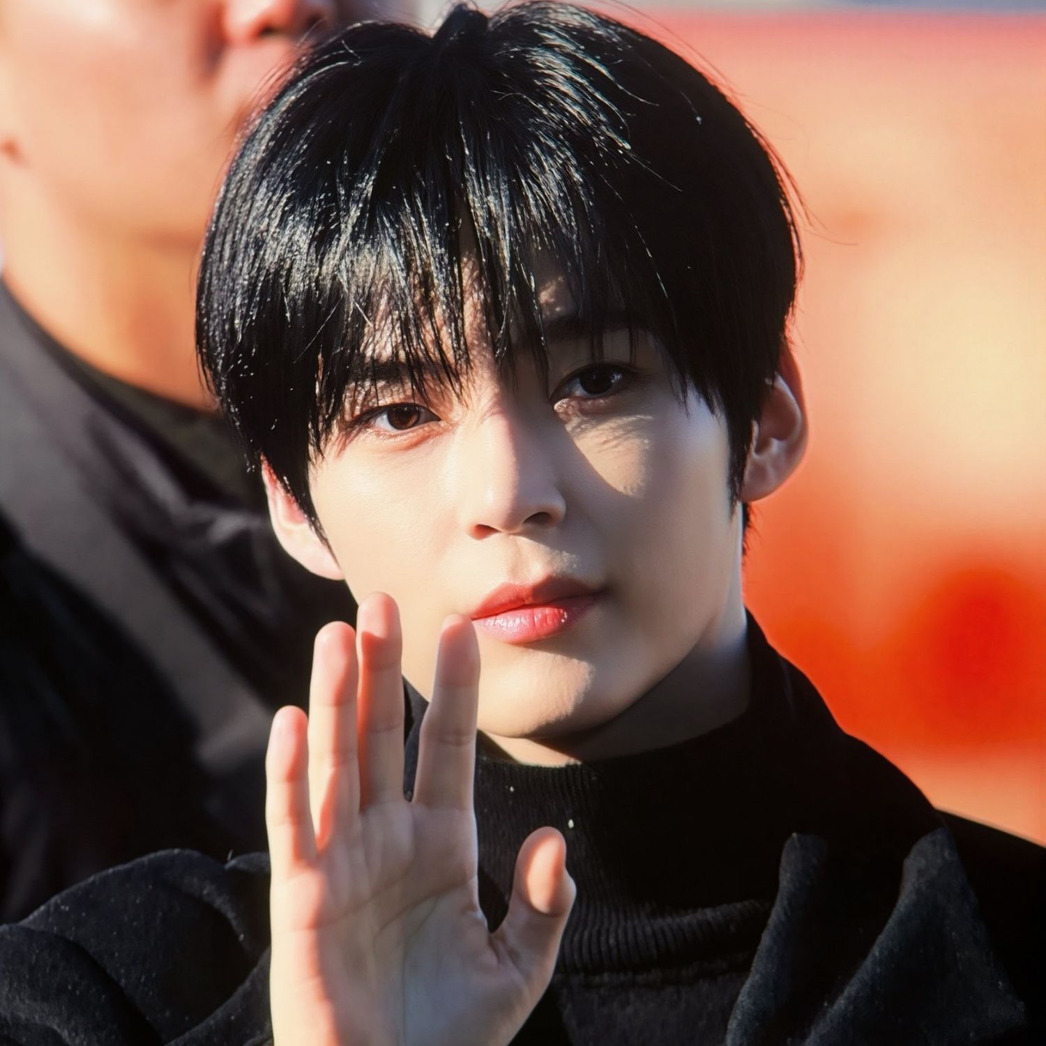 A moment captured by Sung Hanbin (ZEROBASEONE)'s fan