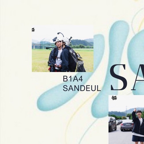 Signature photo of Sandeul (B1A4) capturing their charm