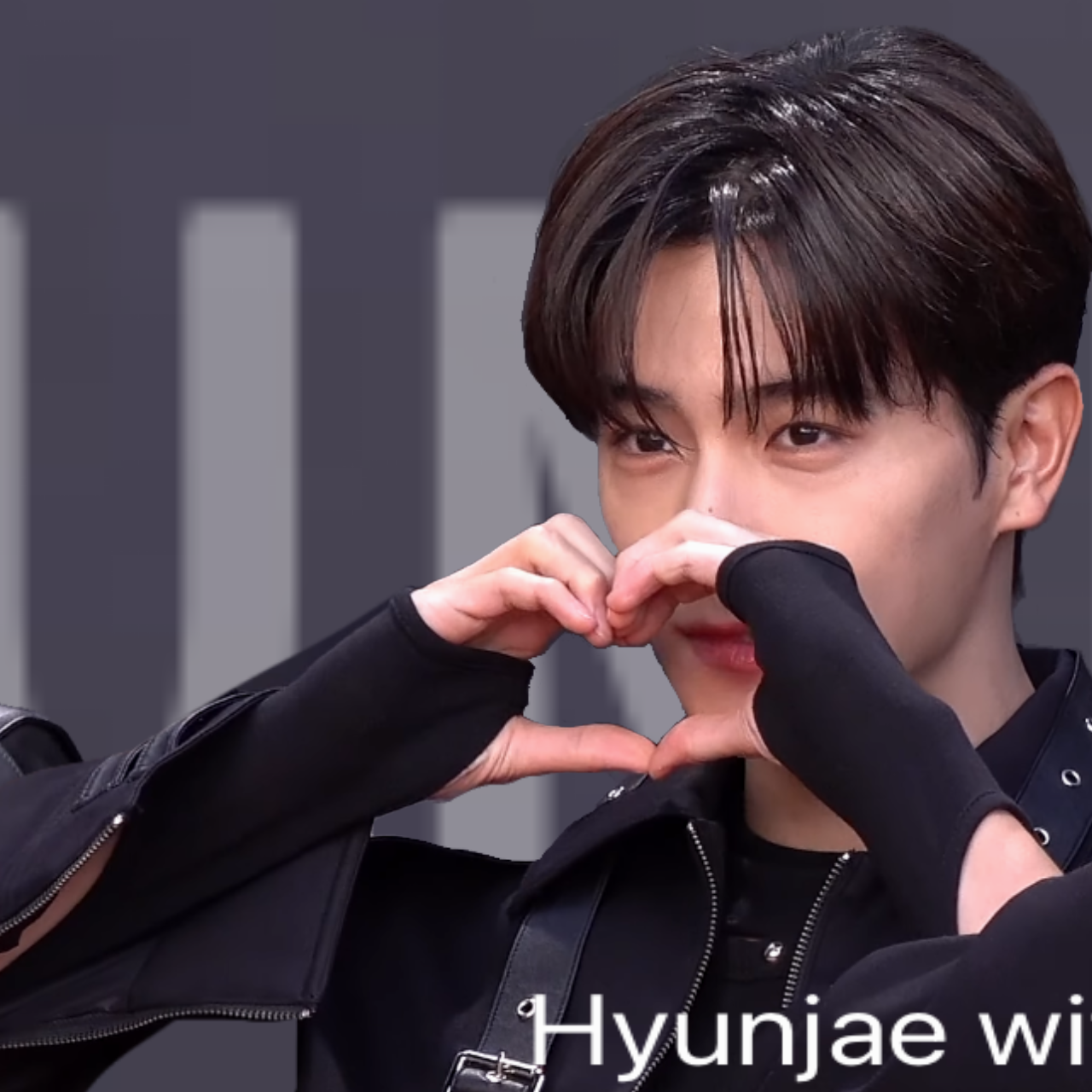 A moment captured by Hyunjae (THE BOYZ)'s fan