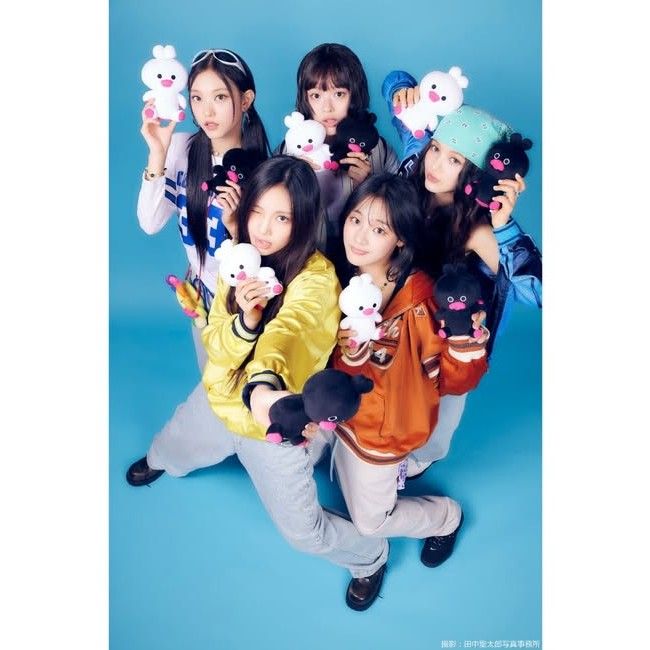 Behind-the-scenes cut of NewJeans