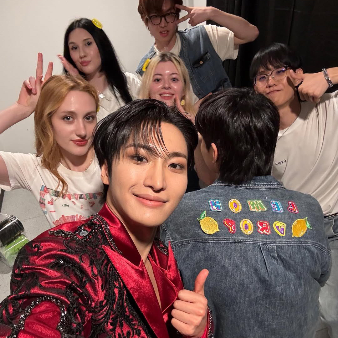 Recent activity shot of Seonghwa (ATEEZ)