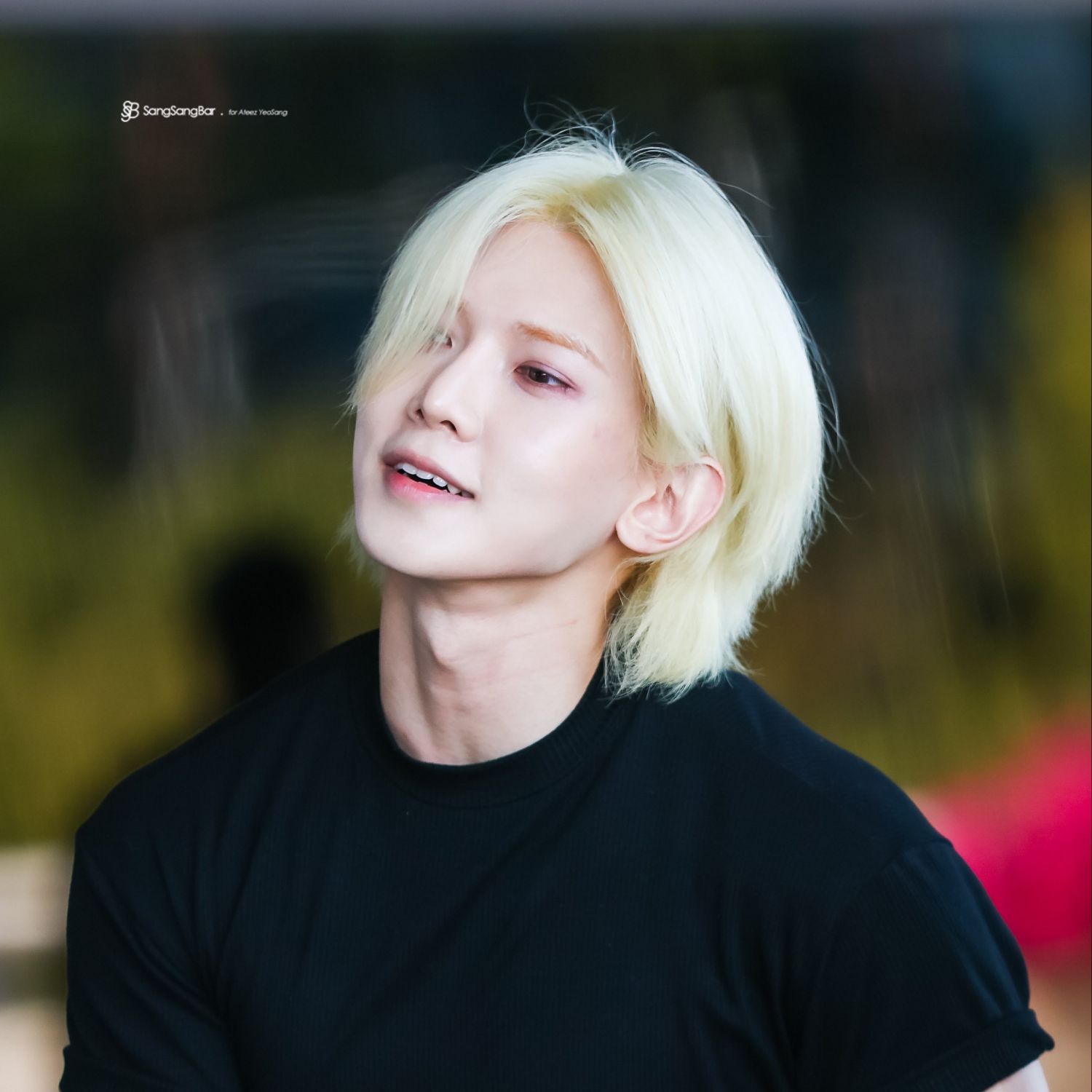 A moment captured by Yeosang (ATEEZ)'s fan