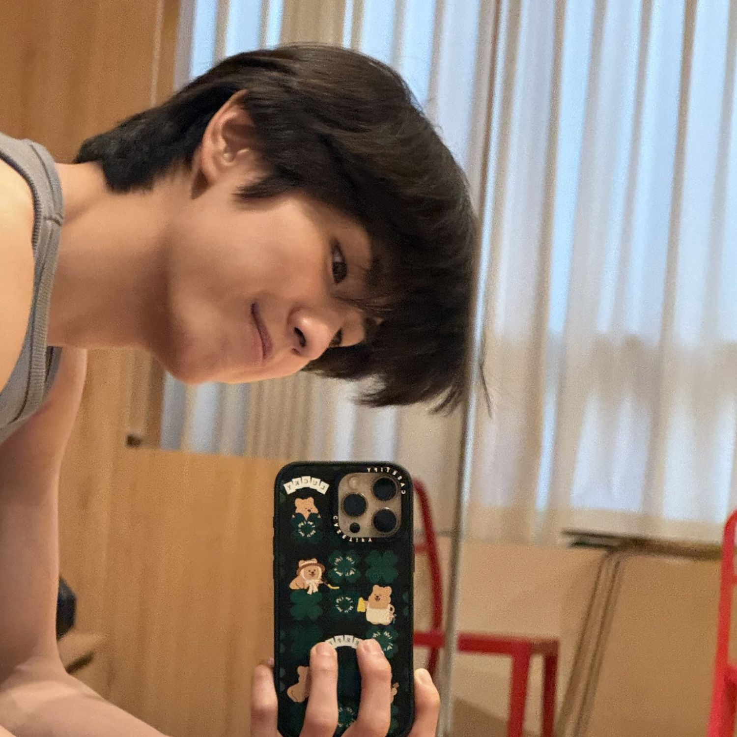 Recent activity shot of Yonghee (CIX)