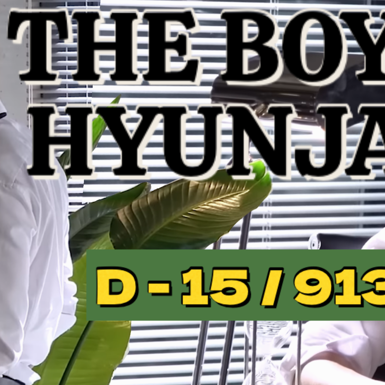 Recent activity shot of Hyunjae (THE BOYZ)