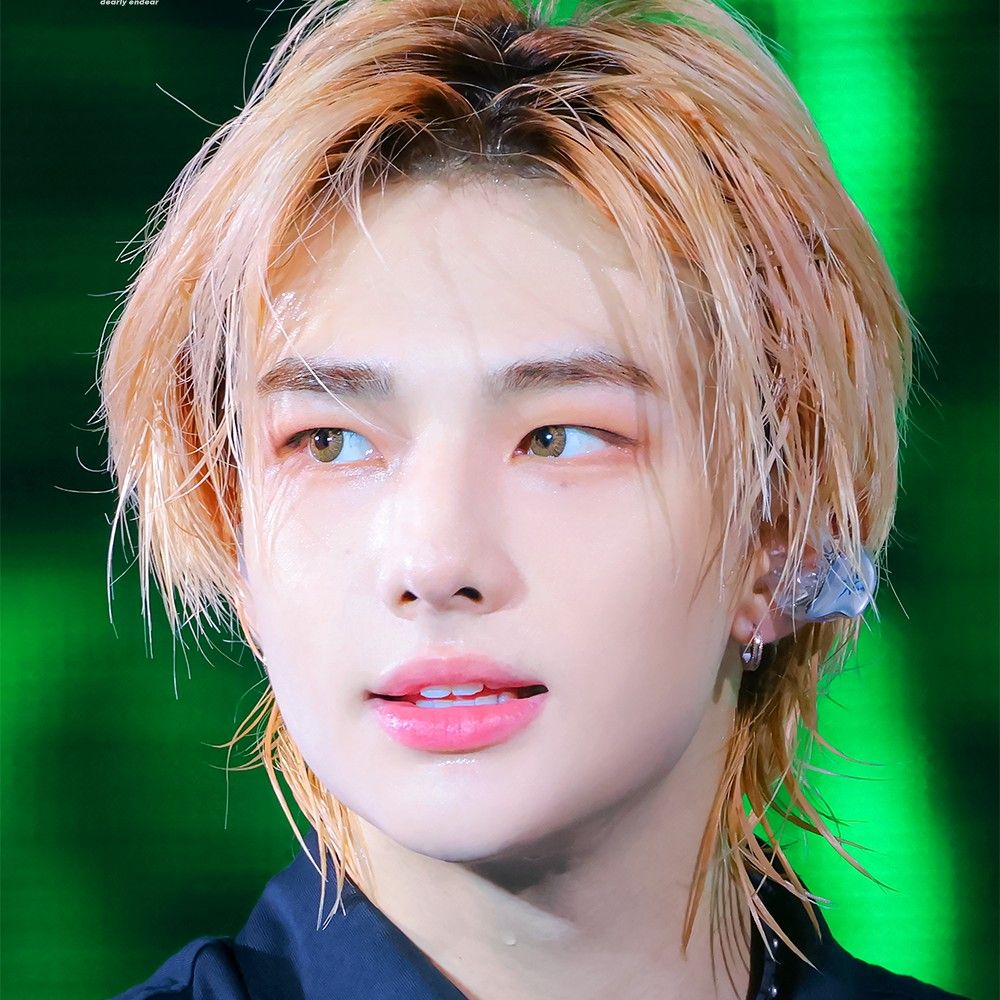 Recent activity shot of Hyunjin (Stray Kids)